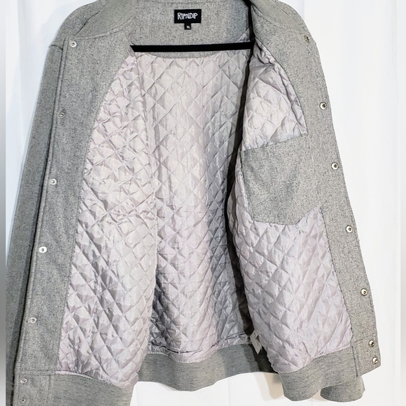 RipNDip, RARE color way and design, varsity jacket! LIKE NEW 💯 authentic. - Picture 13 of 16